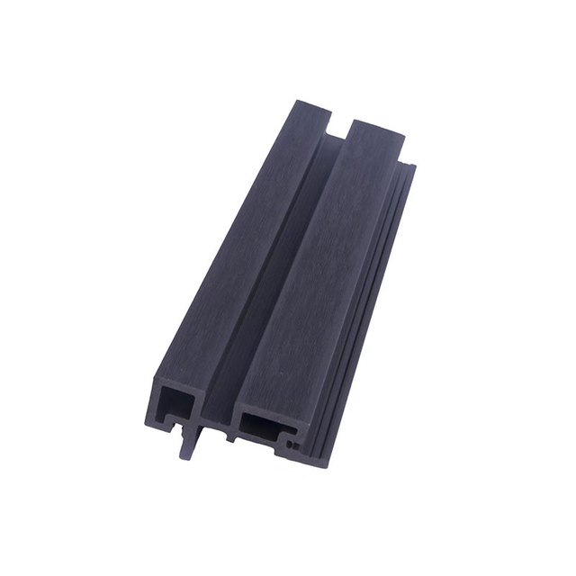 Rejilla de tubo compuesto de plástico y madera para exteriores de coextrusión de WPC para apartamento de oficina, jardín, hotel, Villa